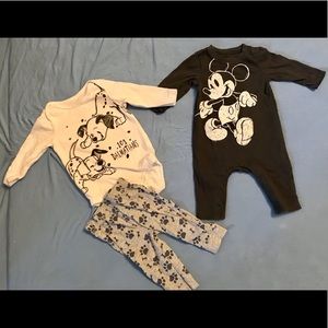 Disney Boys Onesies and Outfits
